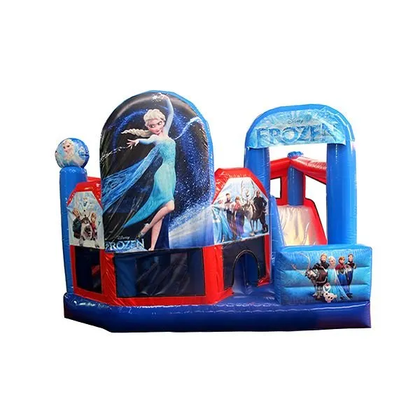 5 in 1 Frozen Inflatable Bouncer Castle Slide