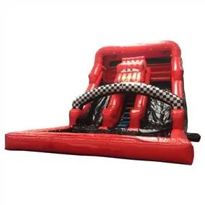 Inflatable Slide With Pool