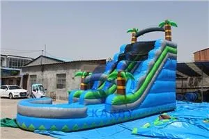 Inflatable Jungle Water Slide