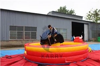 Inflatable Mechanical Bull Game